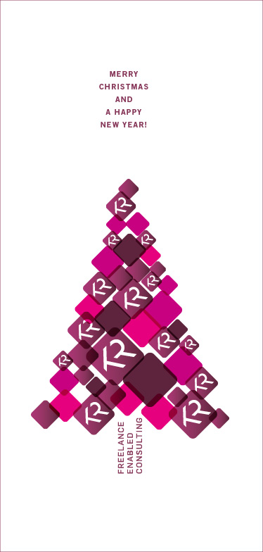 Weihnachtskarte Seite 1